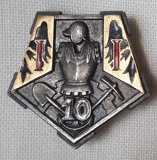 Insigne 10e regiment d'occasion  Athis-Mons
