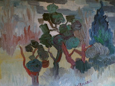 Huile toile 41x33 d'occasion  Toulon-