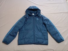 Adidas blue jacket usato  Napoli