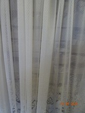 Net curtainswhite 120ins for sale  DUDLEY