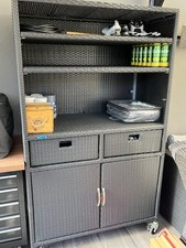 Rattan schrank terrasse gebraucht kaufen  Erzhausen
