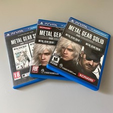 Metal Gear Solid HD Collection PS Vita Sons of Liberty and Snake Eater na caixa comprar usado  Enviando para Brazil