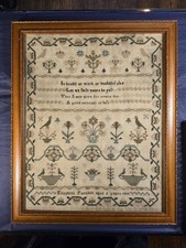 Antique sampler fairchild for sale Antique sampler fairchild for sale  COCKERMOUTH