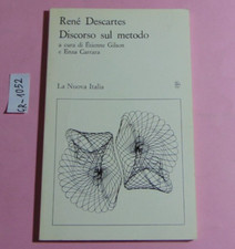Libro cartesio discorso usato  Paterno