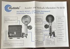 multiblitz gebraucht kaufen  Bedburg