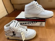 Tênis da marca MAKAVELI, tênis 2Pac, Hi Top vintage basquete hip hop, tamanho 9 comprar usado  Enviando para Brazil
