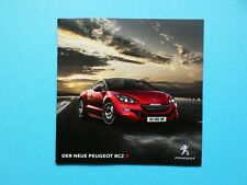 Prospekt / Katalog / Broschüre - Peugeot RCZ R comprar usado  Enviando para Brazil