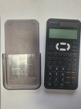 Sharp Advanced D.A.L. Calculadora científica portátil EL-520X DAL com capa testada comprar usado  Enviando para Brazil
