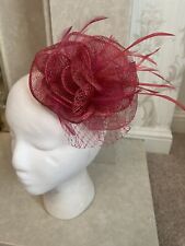 Pink coral fascinator for sale  AYR