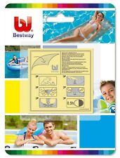 Pacote com 10 adesivos de reparo Bestway kit de vazamento de piscina spa resistente Lazy Z Rub comprar usado  Enviando para Brazil