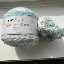 Crafty rainbow yarn for sale  PICKERING