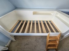 Single wooden bed for sale  ADDLESTONE