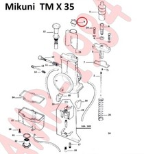 Mikuni ricambi originali usato  Macerata