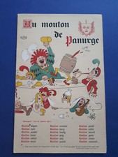 Menu. dubout mouton d'occasion  Paris XVII