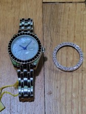 Relógio feminino INVICTA 37MM Angel quartzo tom prata #183 comprar usado  Enviando para Brazil