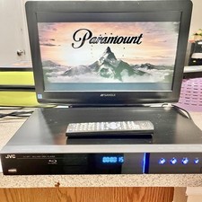 Leitor de DVD Blu-ray JVC XV-BP1 preto com cabo de alimentação e controle remoto TESTADO! FUNCIONA! comprar usado  Enviando para Brazil