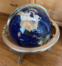 Large gemstone globe for sale  Savannah
