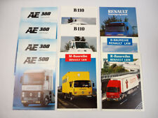 Renault AE380 AE500 M B R Baureihe LKW 10x Prospekt 1990/91 comprar usado  Enviando para Brazil