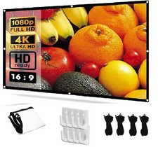 Projector screen 100 for sale  BIRMINGHAM