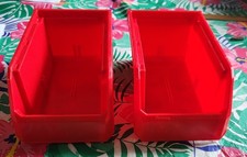Stackable bins 2pc for sale  Waterloo