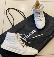 Chanel white leather for sale  LEEDS