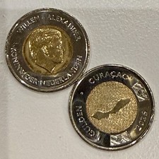 Tartarugas marinhas CURAÇAO 1 florim 2025 UNC (NÃO a versão Sint Maarten) comprar usado  Enviando para Brazil