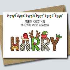 Personalised christmas card for sale  UK