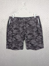 Usado, Shorts de golfe masculino G/Fore G4 38 cinza preto camuflado Maverick desempenho elástico  comprar usado  Enviando para Brazil