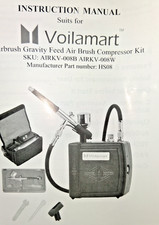 Voilamart airbrush compressor for sale  BLYTH