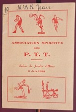 Menu june 1933 d'occasion  Expédié en Belgium