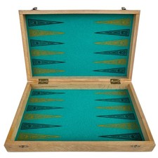 Antique wooden backgammon d'occasion  Expédié en Belgium
