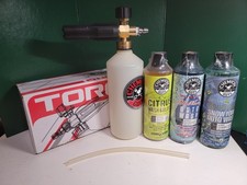 Canhão de espuma Chemical Guys TORQ lavagem cítrica vidro brilhante funciona melada lavagem de neve, usado comprar usado  Enviando para Brazil