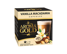 Cápsulas cápsulas AROMA GOLD BAUNILHA MACADÂMIA sabor café Dolce Gusto comprar usado  Enviando para Brazil