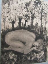 Jacques hallez gravure d'occasion  Les Arcs
