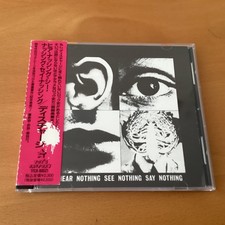 DISCHARGE HEAR NOTHING SEE NOTHING SAY NOTHING JAPAN CD OBI TFCK-88521 comprar usado  Enviando para Brazil