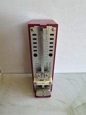 Wittner Taktell Supermini pêndulo vermelho metrônomo série 880 com chave na caixa, usado comprar usado  Enviando para Brazil