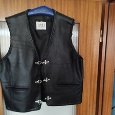 Motorrad lederweste herren gebraucht kaufen  Hamburg