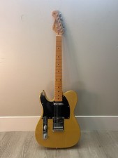 Canhoto Amarelo SX Personalizado Feito à Mão Série Vintage Telecaster #yellowtelecaster comprar usado  Enviando para Brazil