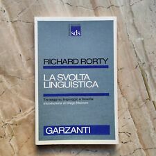 Svolta linguistica richard usato  Milano