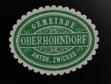Siegelmarke amtsh zwickau gebraucht kaufen  Großostheim