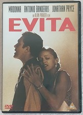 Evita dvd for sale  UK