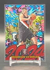 Camuflagem de grafite 2024-25 Panini totalmente certificada Donovan Clingan 2024 #/25 RC #19 comprar usado  Enviando para Brazil