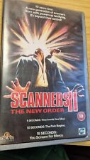 Scanners vhs horror for sale  WHITEHAVEN