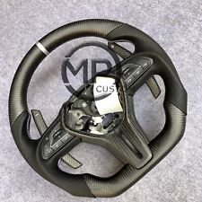 Volante con calefacción, paletas fibra de carbono apto para Infiniti Q60 Q50 QX50 segunda mano  Embacar hacia Mexico