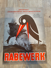 Prospekt rabewerk anhänge gebraucht kaufen  Spraitbach