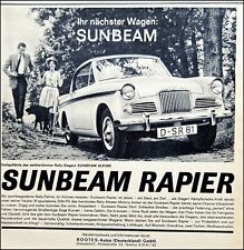 Sunbeam rapier riginale gebraucht kaufen  Vechta