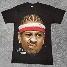 Camiseta Allen Iverson Big Face Baloncesto Gráfico Pequeña-XXL  segunda mano  Embacar hacia Mexico