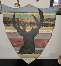 Wood metal stags for sale  Shipping to Ireland