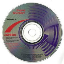 Vintage Year 1995  Compaq Smartstart CD release 2.20, usado comprar usado  Enviando para Brazil