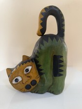 Wooden cat large for sale  MAIDSTONE